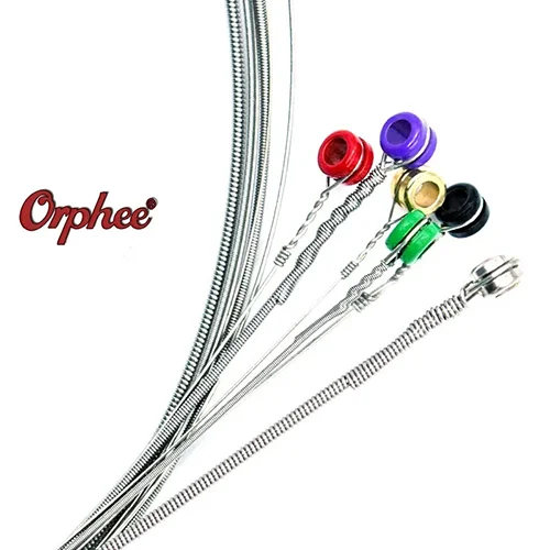 Orphee RX17 6pcs. Electric Guitar Sts Set (.10-0.46) Great Bright Tone & Normal Light