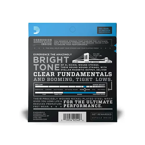 D’Addario EXL180
