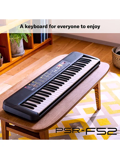 Yamaha PSR-F52 Portable Keyboard with 61 Keys - Image 8