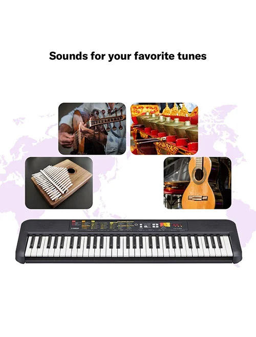 Yamaha PSR-F52 Portable Keyboard with 61 Keys
