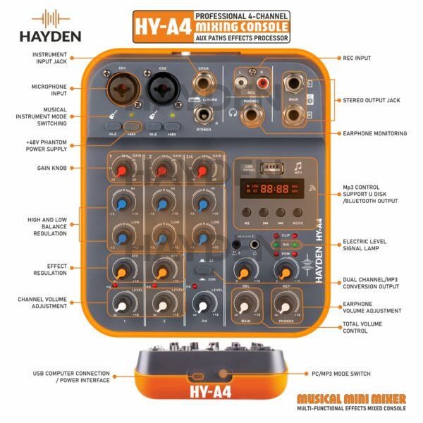 HAYDEN A4 MIXER 8