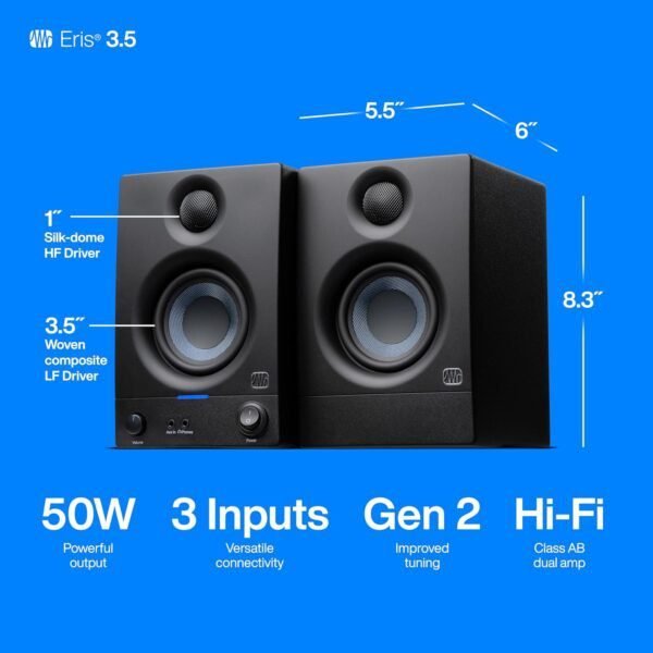 PreSonus Eris 3.5 2nd Gen 5